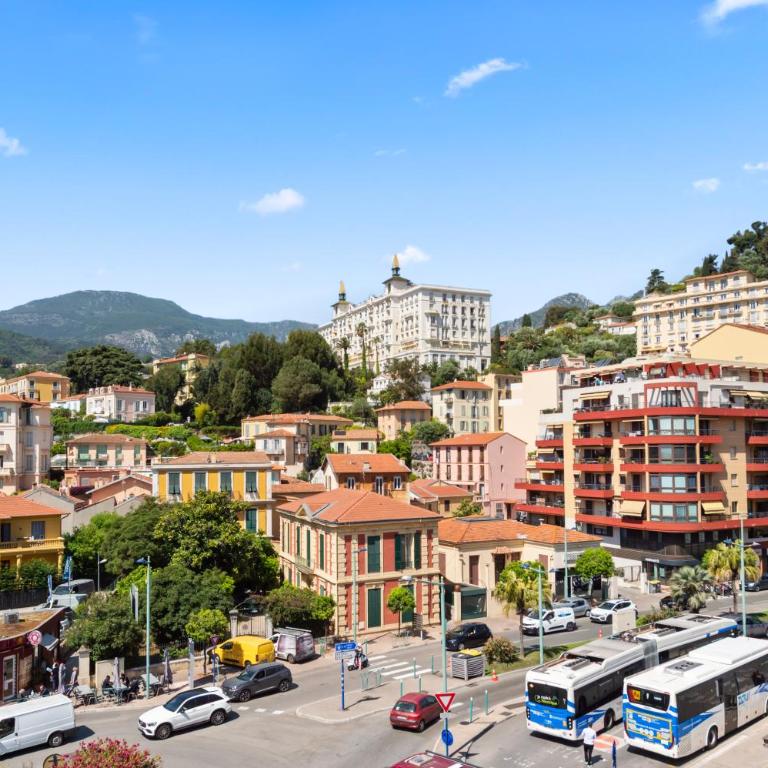 LE MAGELLAN - Superbe Studio - Menton Centre - Proche Mer - Apartment mit Stadtblick - 13