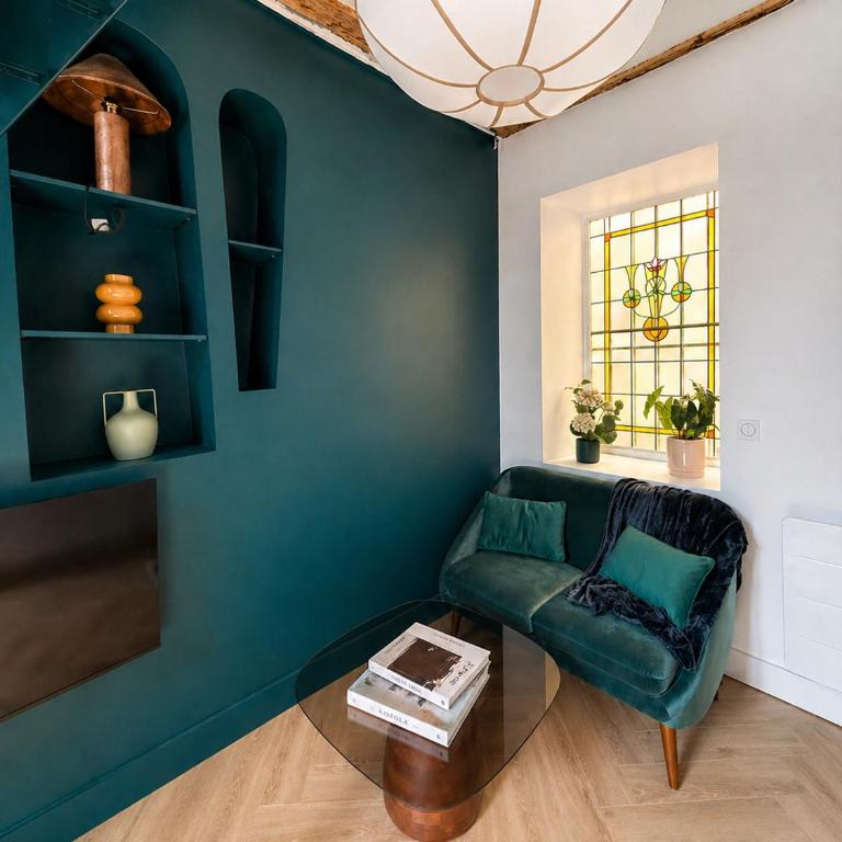Escapade tout confort et moderne T3 en Hypercentre - Deluxe Apartment mit 1 Schlafzimmer - 5