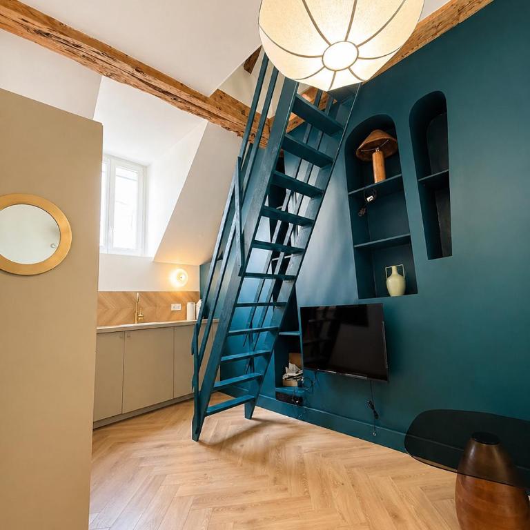Escapade tout confort et moderne T3 en Hypercentre - Deluxe Apartment mit 1 Schlafzimmer - 8