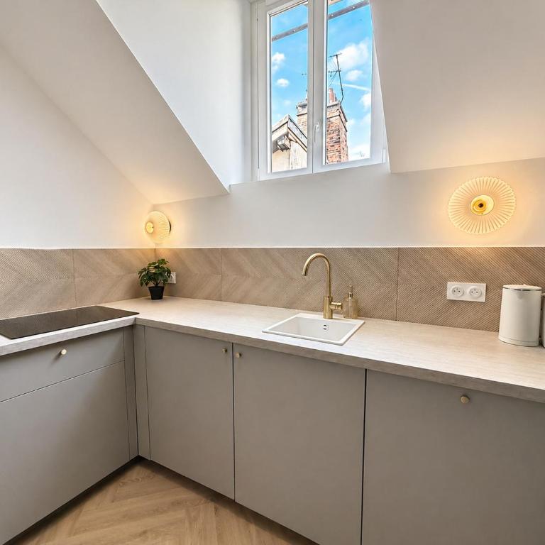 Escapade tout confort et moderne T3 en Hypercentre - Deluxe Apartment mit 1 Schlafzimmer - 10