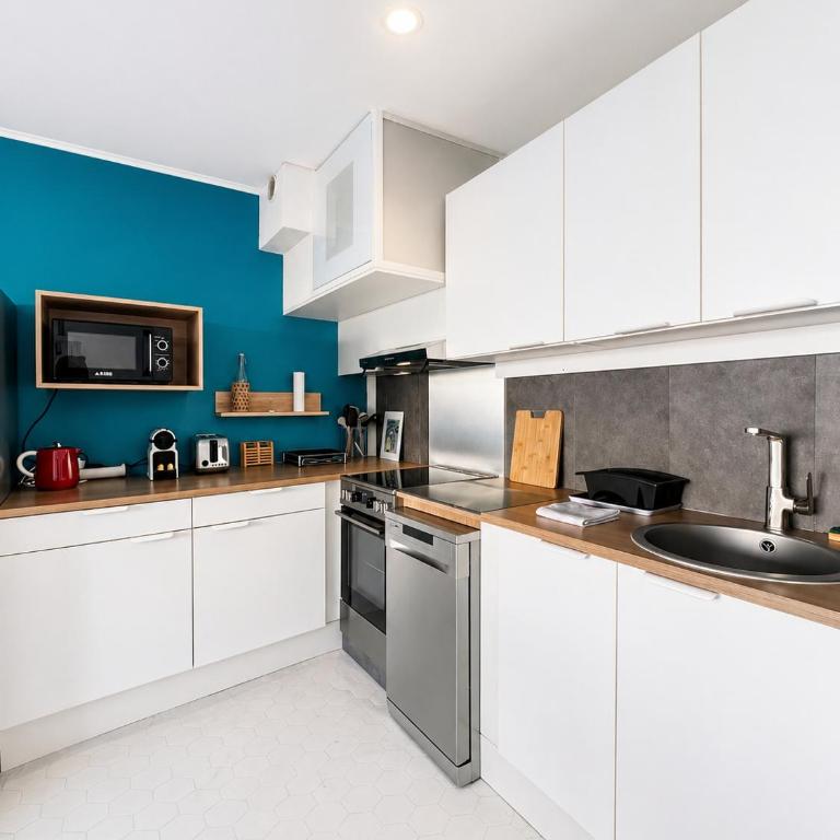 T2 rénové à 50m de la mer - Appartement 1 Chambre - 3