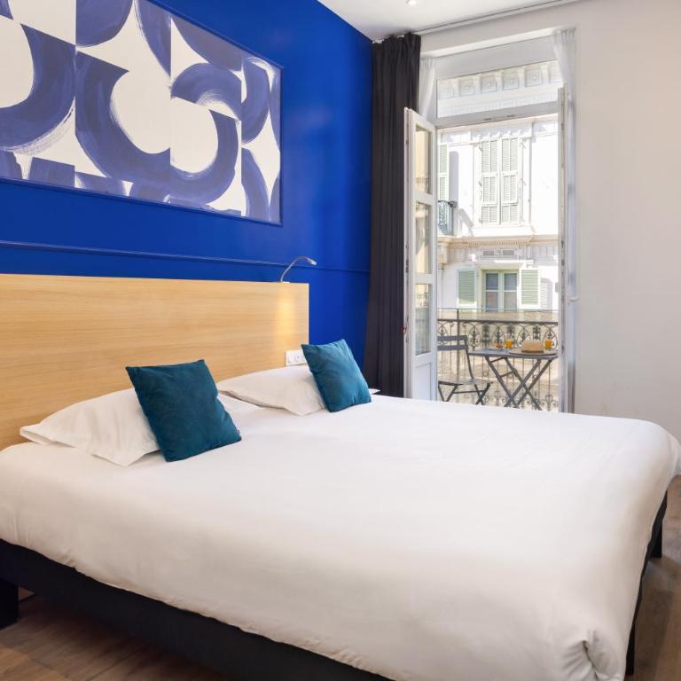 Hôtel Byakko Nice - Chambre Double Deluxe avec Balcon - 2