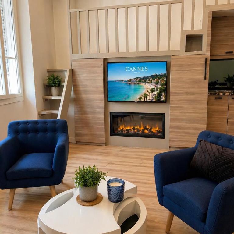 Riviera Sky Cannes Croisette Clim Wifi - Apartment mit 2 Schlafzimmern - 2