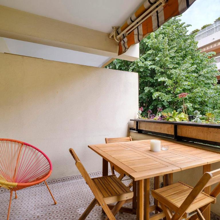 Studio la goelette, balcon, clim - Estudio con balcón - 16