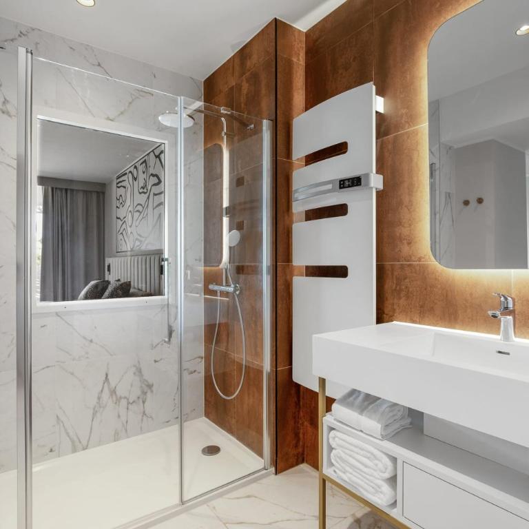 Vibes Resort Brand-new studio with rooftop pool Naturist Village - Appartamento - 9