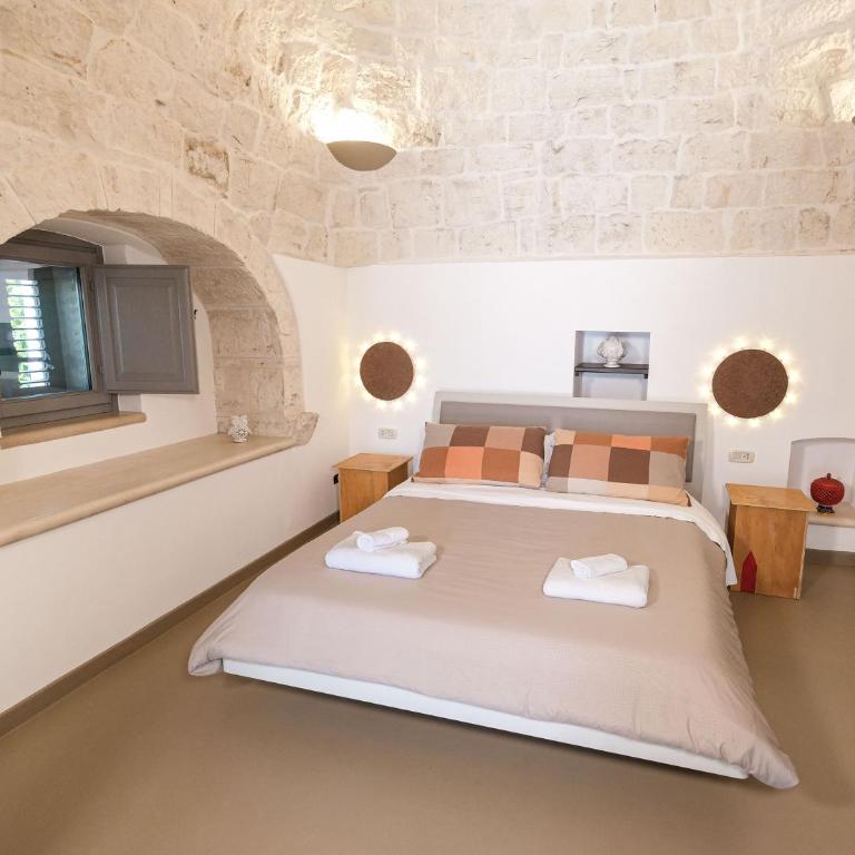 Pavì Trulli e Suites - Camera Familiare con Vista Giardino - 20