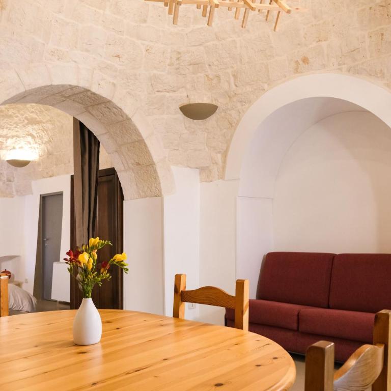Pavì Trulli e Suites - Camera Familiare con Vista Giardino - 34