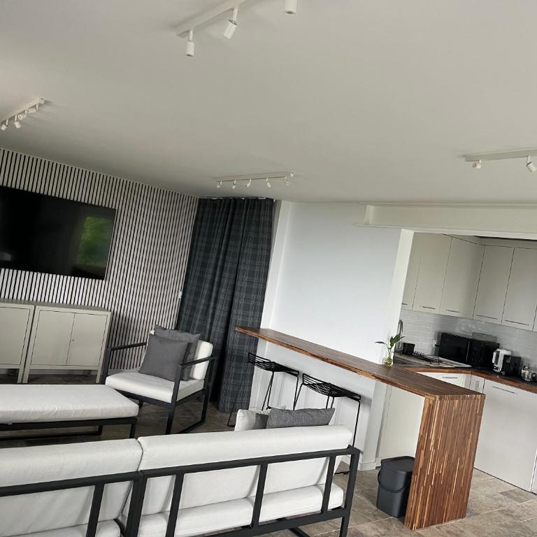 Renovated APT with panoramic view - Deluxe Apartment mit 2 Schlafzimmern und Gartenblick - 19