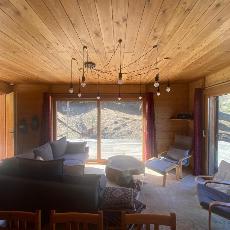 chalet tout en bois au Sauze - Chalet - 5