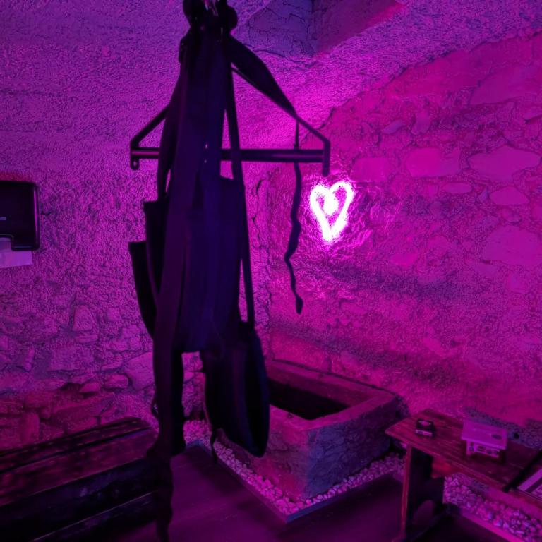 Loveroom Romantique avec Spa et Secret Room - A proximité des Lacs - La Mure - Appartement 1 Chambre - 23