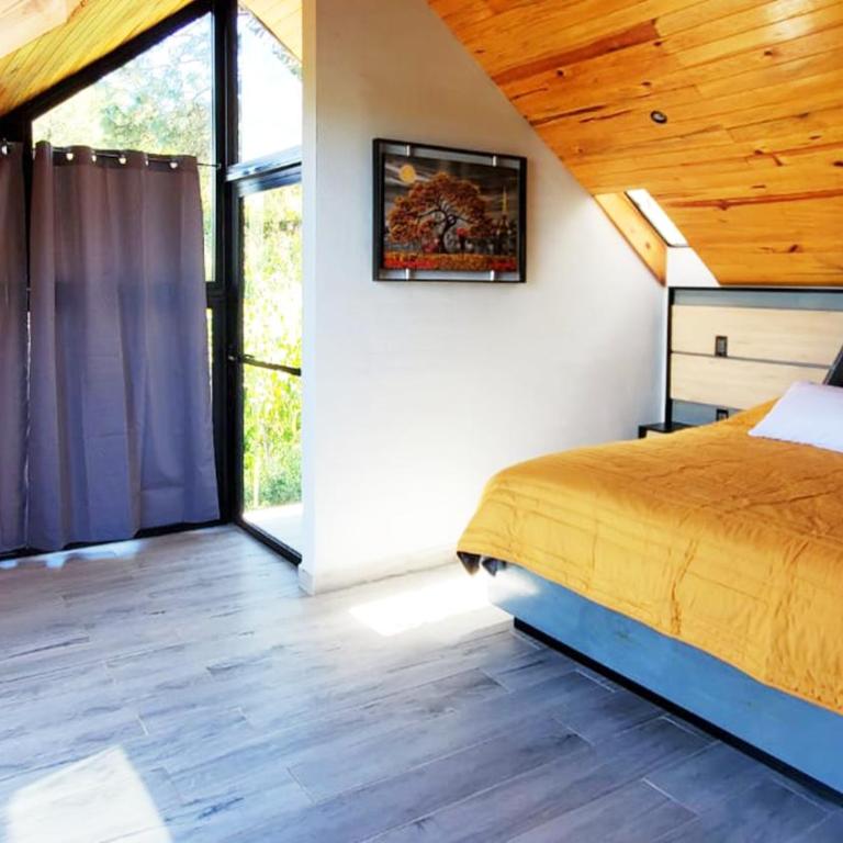 Cabaña privada en Mazamitla con fogatero y terraza - Casa de 2 dormitorios - 4