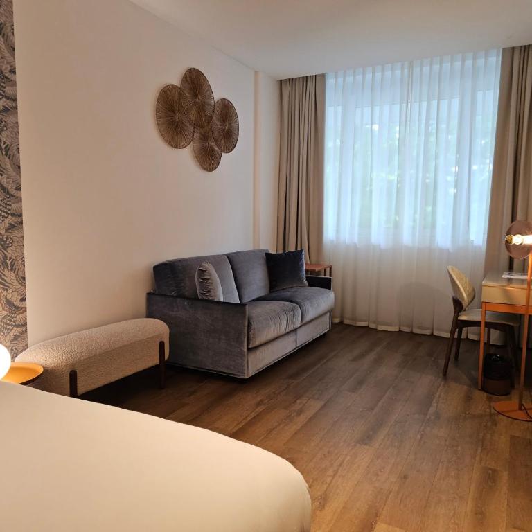 Aparthotel Adagio Genève Mont-Blanc - Chambre Standard avec Un Lit Double & Un Canapé-Lit - 8