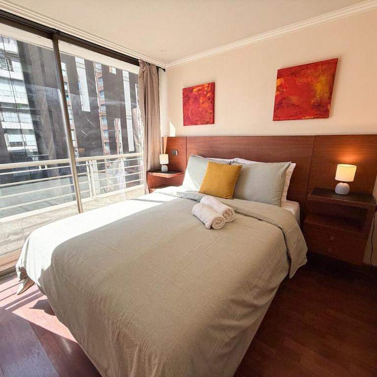10th floor, building with pool and gym - One-Bedroom Apartment - 24