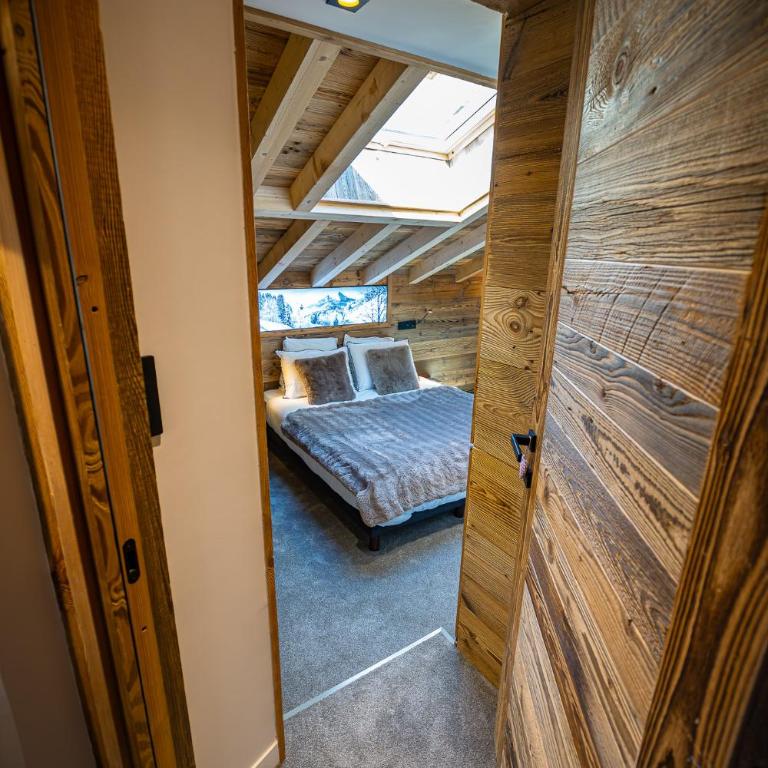 L'Échappée - Chalet d'exception avec sauna, 7 chambres 7 salles de bain, terrasses, jardin et vues sublimes, skiroom, proche télécabine - Chalet Supérieur - 63