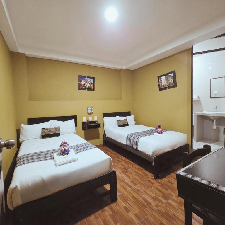 Alegria's INN machupicchu - Habitación Doble Económica - 2 camas - 2