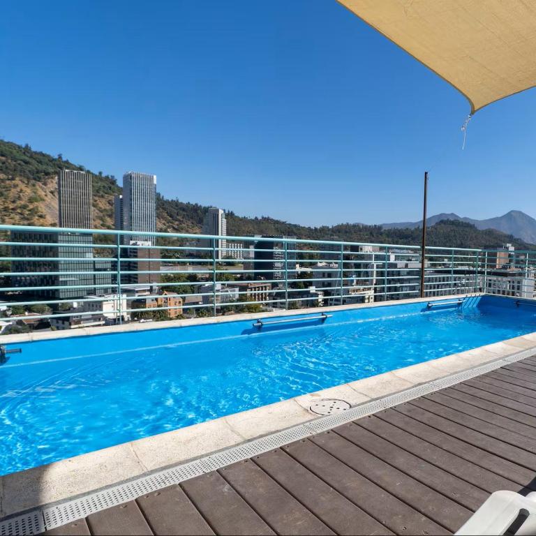 Dpto Providencia cercano a Costanera Center, metro a 1 min, parking free - Apartamento de 1 dormitorio - 14