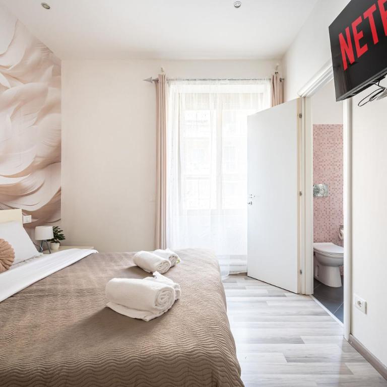 "Da Vinci Suite" Roma 7 min walk Metro AC WiFi 20 min Colosseum - Ampia Camera Matrimoniale - 5