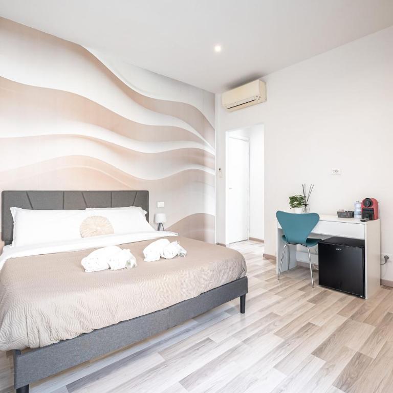 "Da Vinci Suite" Roma 7 min walk Metro AC WiFi 20 min Colosseum - Ampia Camera Matrimoniale - 5