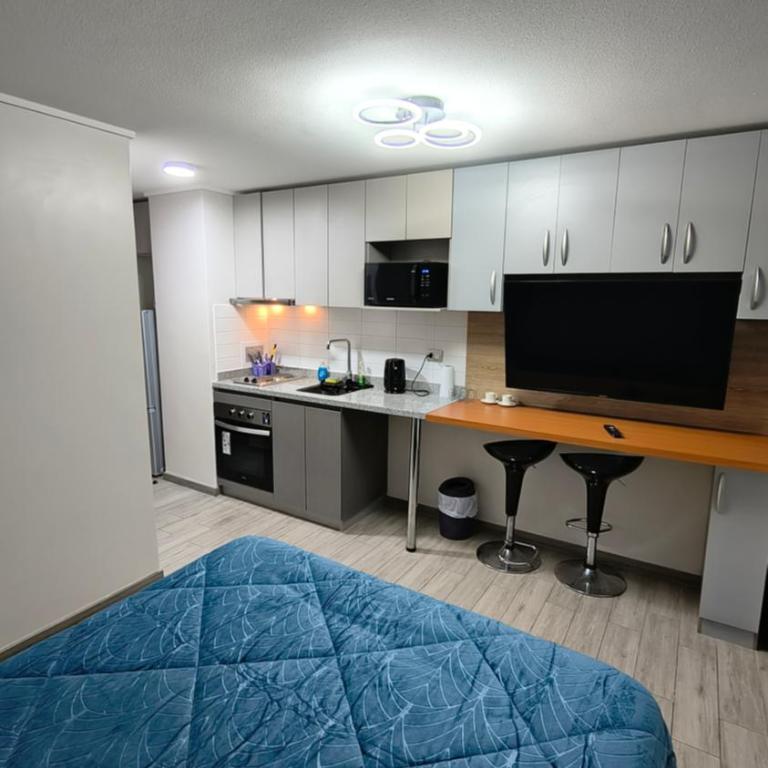 Estudio Moderno y Cómodo, Piso 7 Centro Chillán con Parking Opcional - One-Bedroom Apartment - 10