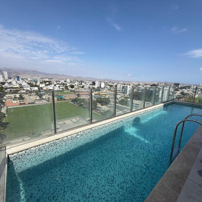 Miraflores 1BR, Rooftop Pool, WiFi , Co-Working, Aurora Building - One-Bedroom Apartment - 6