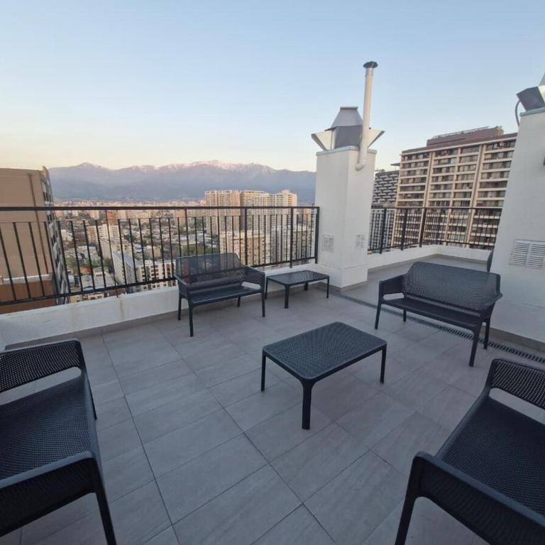 Luminoso departamento cercano a Barrio Italia - Two-Bedroom Apartment with Balcony - 6