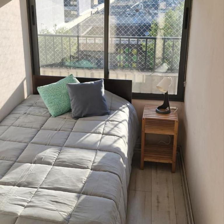 Luminoso departamento cercano a Barrio Italia - Two-Bedroom Apartment with Balcony - 8