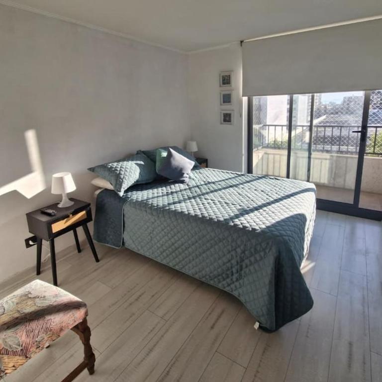 Luminoso departamento cercano a Barrio Italia - Two-Bedroom Apartment with Balcony - 13
