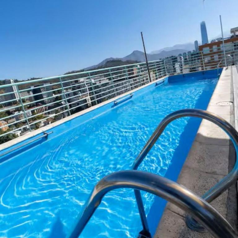 Dpto Providencia cercano a Costanera Center, metro a 1 min, parking free - Apartamento de 1 dormitorio - 1