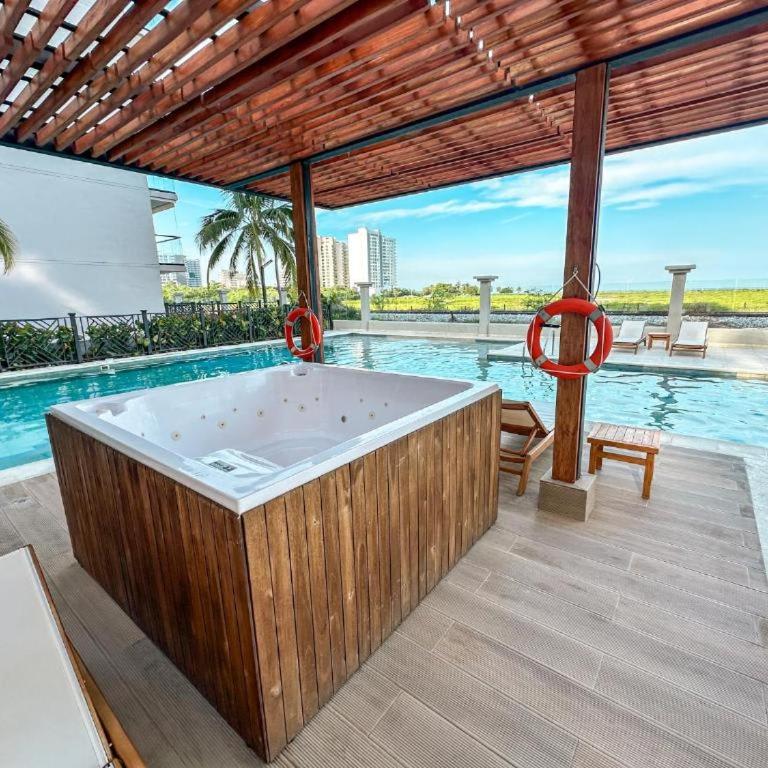 NOK Beachside 1BR with 2 Beds in Pozos Colorados - Apartamento - 6