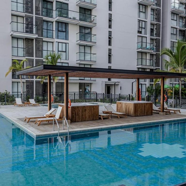 NOK Beachside 1BR with 2 Beds in Pozos Colorados - Apartamento - 16
