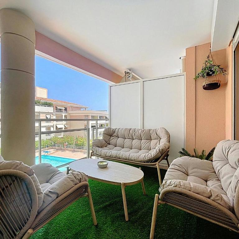 Port Azur 2 - 4 couchages - 1 chambre - Piscine - Appartement - 1
