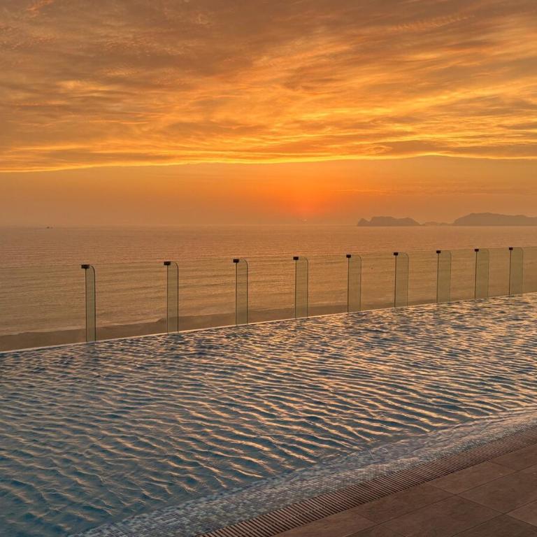 Depa premium 3 hab, Vista al mar-Arena1, Piscina, Sauna, Cerca Aeropuerto - Apartamento - 4