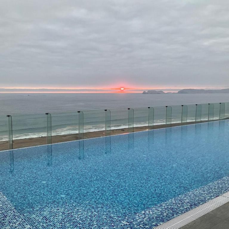 Depa premium 3 hab, Vista al mar-Arena1, Piscina, Sauna, Cerca Aeropuerto - Apartamento - 12