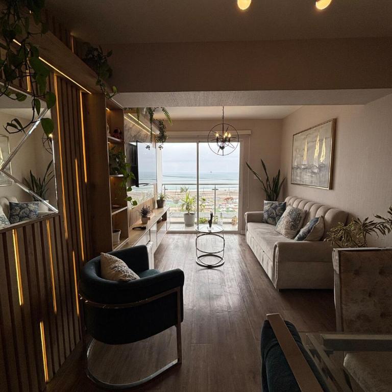 Depa premium 3 hab, Vista al mar-Arena1, Piscina, Sauna, Cerca Aeropuerto - Apartamento - 13