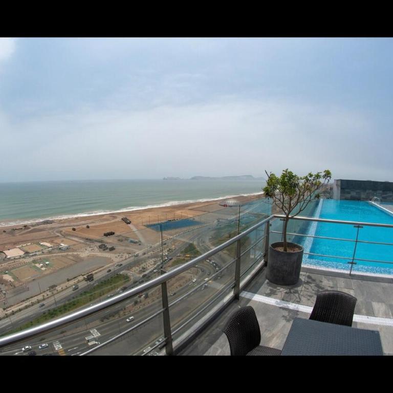 Depa premium 3 hab, Vista al mar-Arena1, Piscina, Sauna, Cerca Aeropuerto - Apartamento - 41