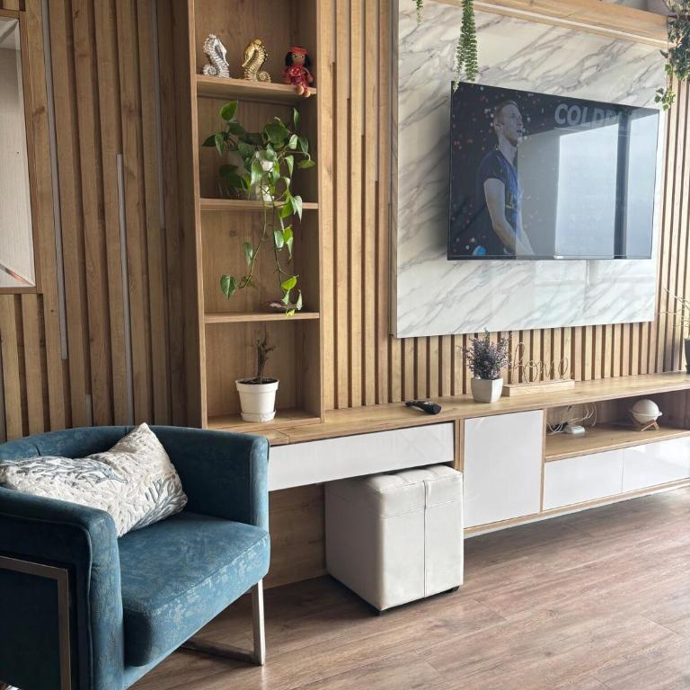 Depa premium 3 hab, Vista al mar-Arena1, Piscina, Sauna, Cerca Aeropuerto - Apartamento - 52