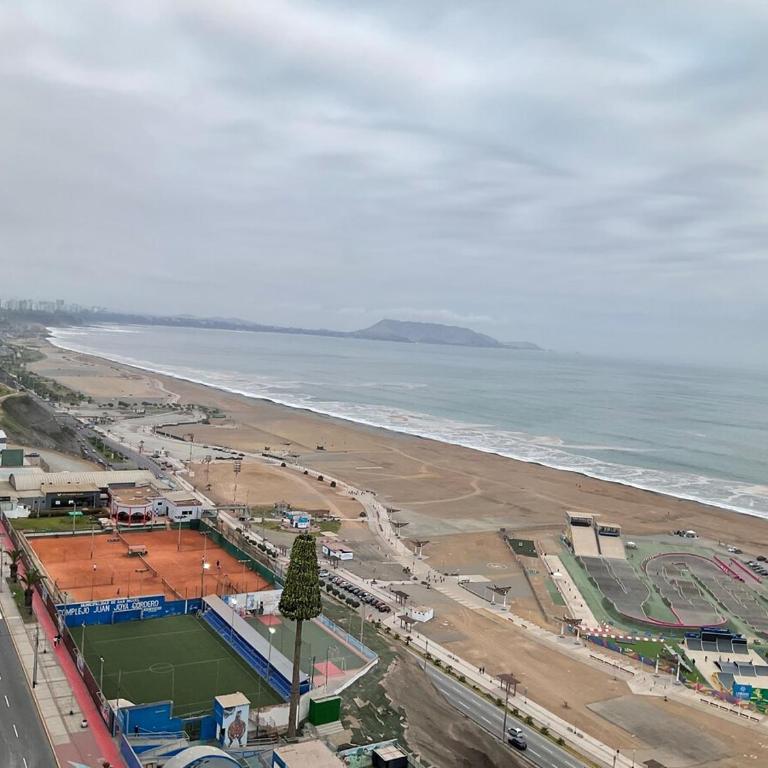 Depa premium 3 hab, Vista al mar-Arena1, Piscina, Sauna, Cerca Aeropuerto - Apartamento - 74