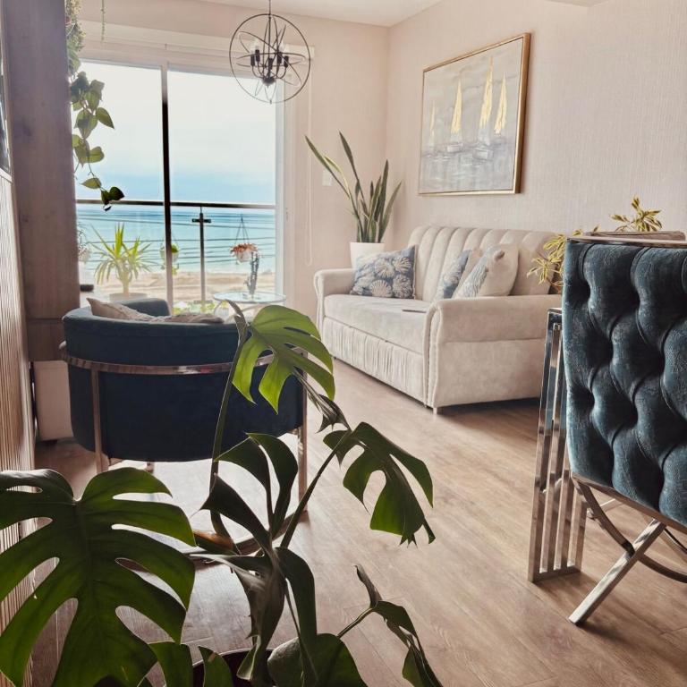 Depa premium 3 hab, Vista al mar-Arena1, Piscina, Sauna, Cerca Aeropuerto - Apartamento - 81