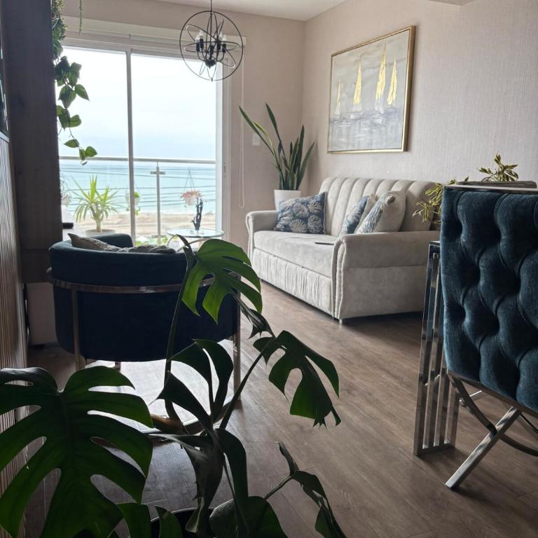 Depa premium 3 hab, Vista al mar-Arena1, Piscina, Sauna, Cerca Aeropuerto - Apartamento - 82