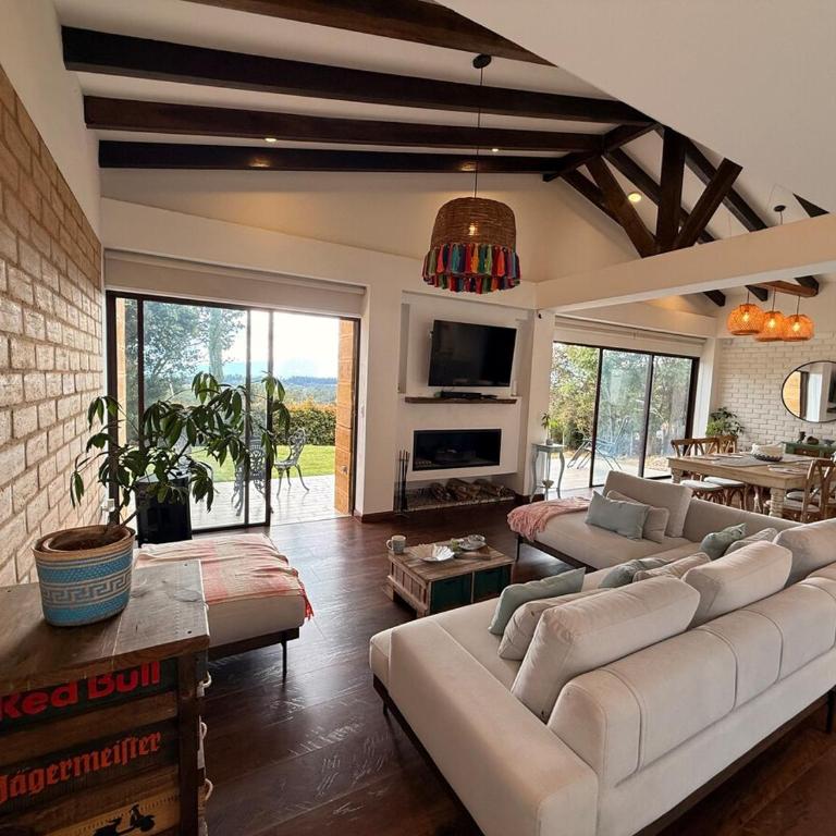 casa campestre villa de leyva - Two-Bedroom House - 19