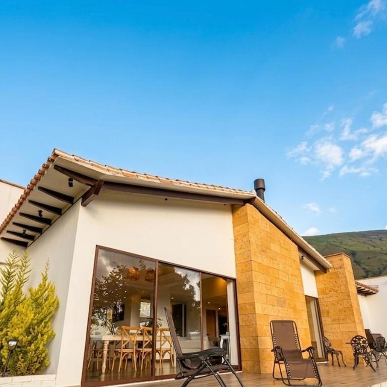 casa campestre villa de leyva - Two-Bedroom House - 29