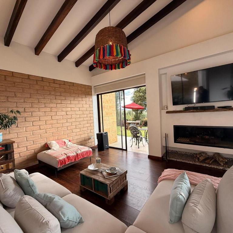 casa campestre villa de leyva - Two-Bedroom House - 44