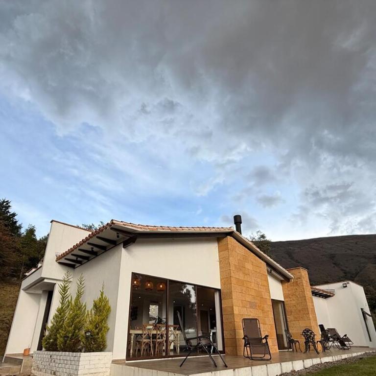 casa campestre villa de leyva - Two-Bedroom House - 57
