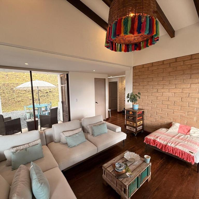 casa campestre villa de leyva - Two-Bedroom House - 69