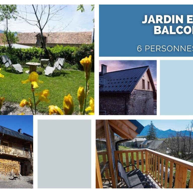 Rando, ski & lac, grand appartement 6 personnes - Lac de Serre ponçon - Appartement 3 Chambres - 6