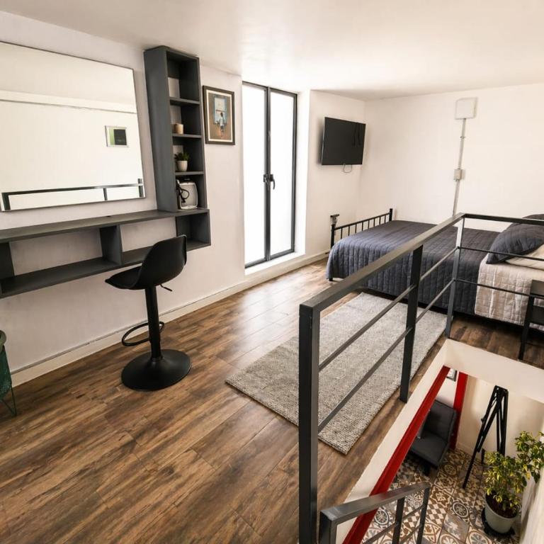 Loft acogedor en el centro de Guadalajara - One-Bedroom Apartment - 7