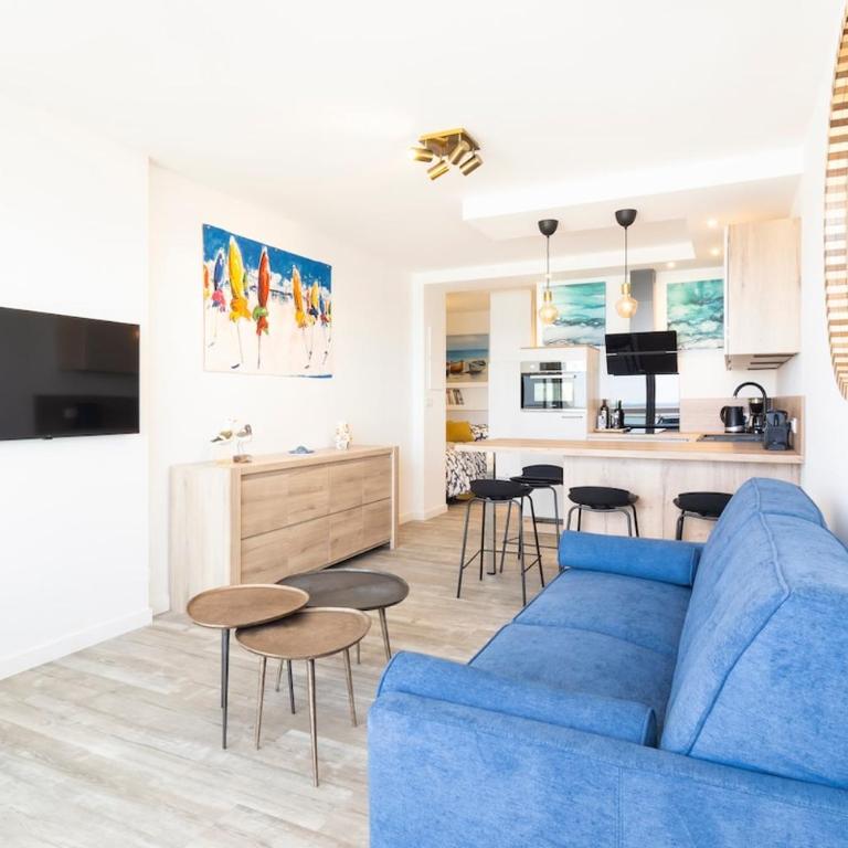 Studio luxe panoramique face mer baie de La Baule - Studio - 2