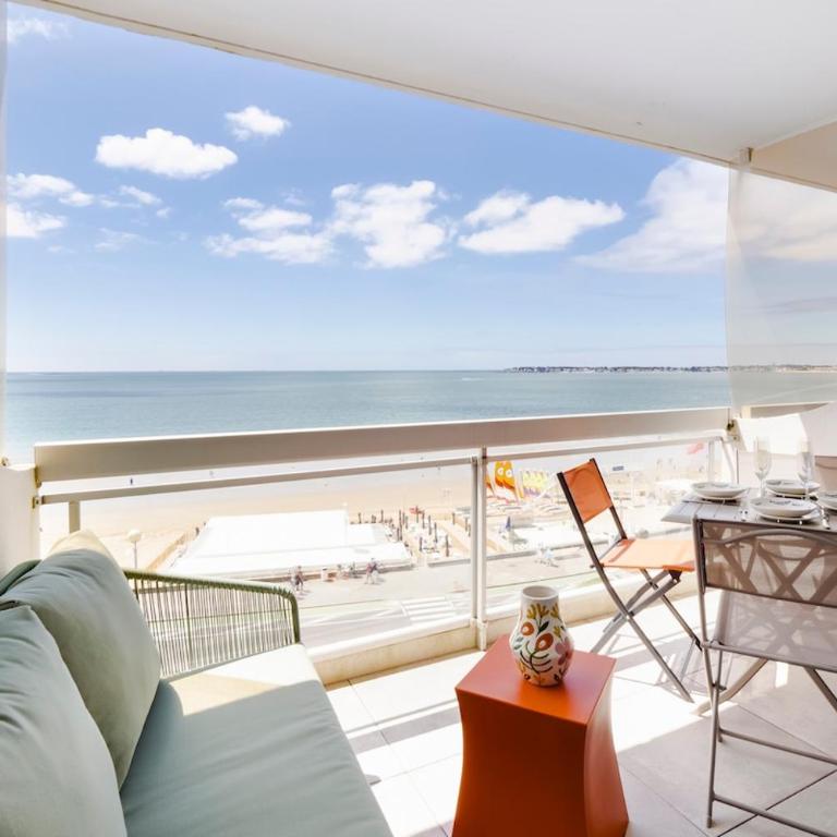 Studio luxe panoramique face mer baie de La Baule - Studio - 13