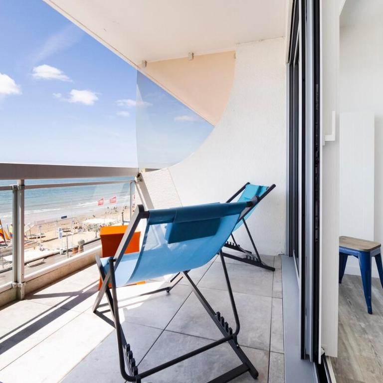 Studio luxe panoramique face mer baie de La Baule - Studio - 15