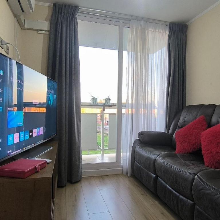 Depto. en Condominio Marconi, estacionamiento/wifi - Two-Bedroom Apartment - 14